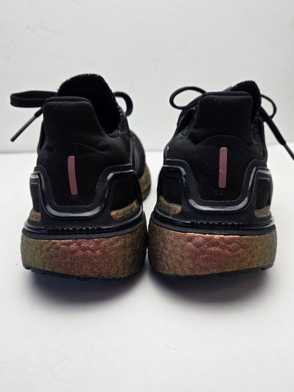 adidas Ultra Boost 20 Black Signal Pink Size 7 - Picture 3 of 8